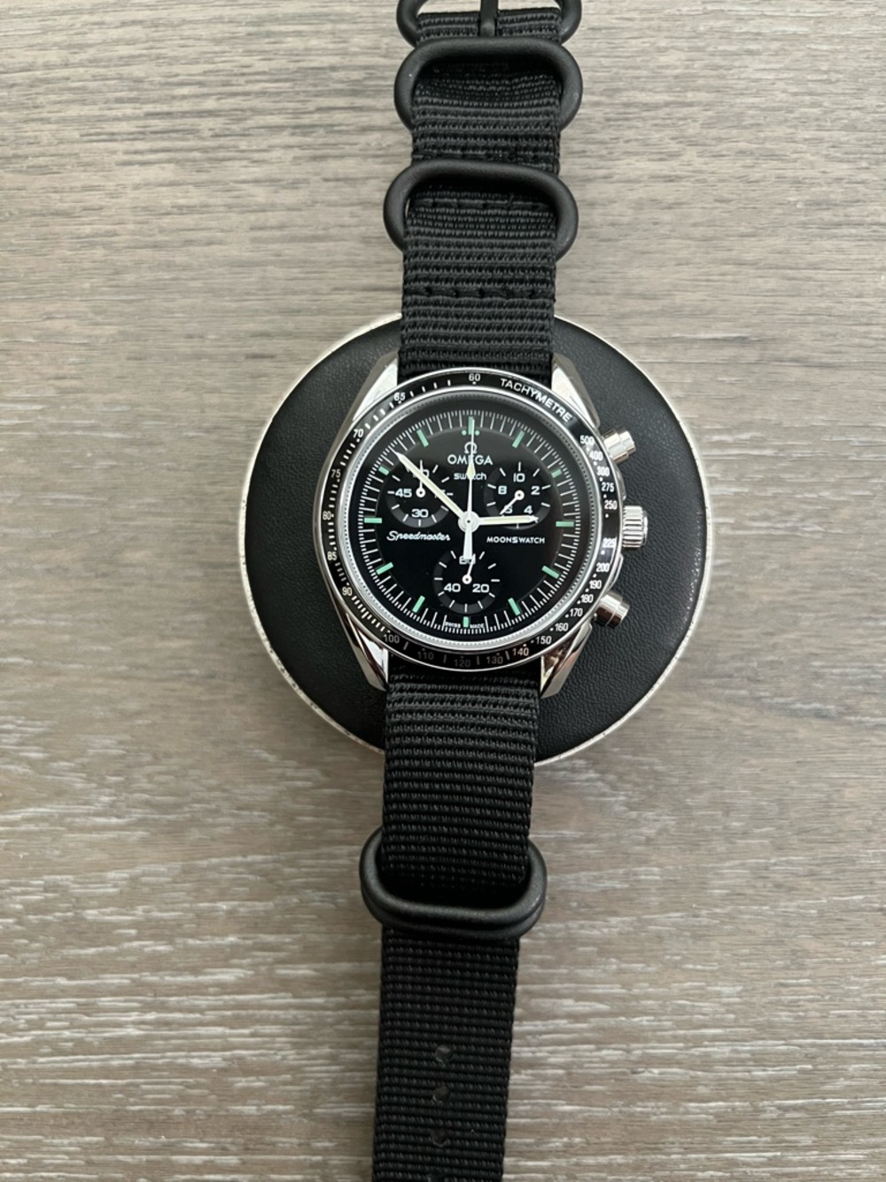 Chronograph Metal Case Mod - Moon